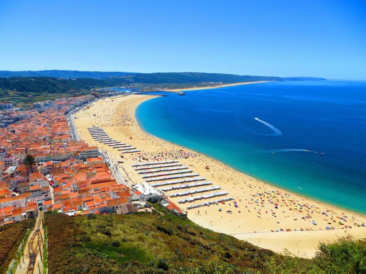 Light Wave Nazare Center 50M Beach Exterior foto